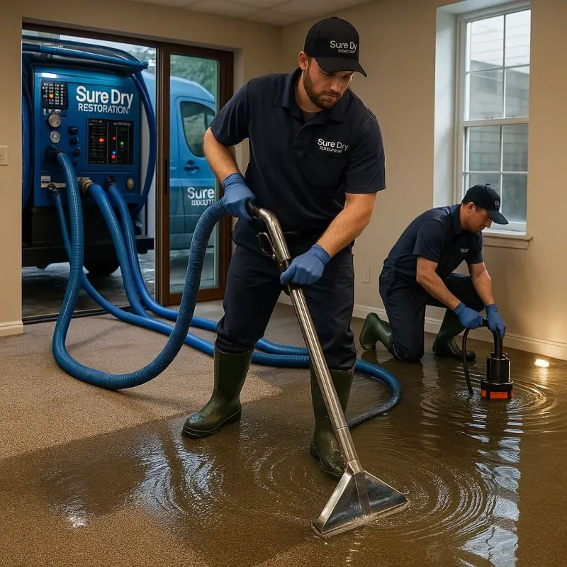 Water Extraction and Removal process in Otis, MA
